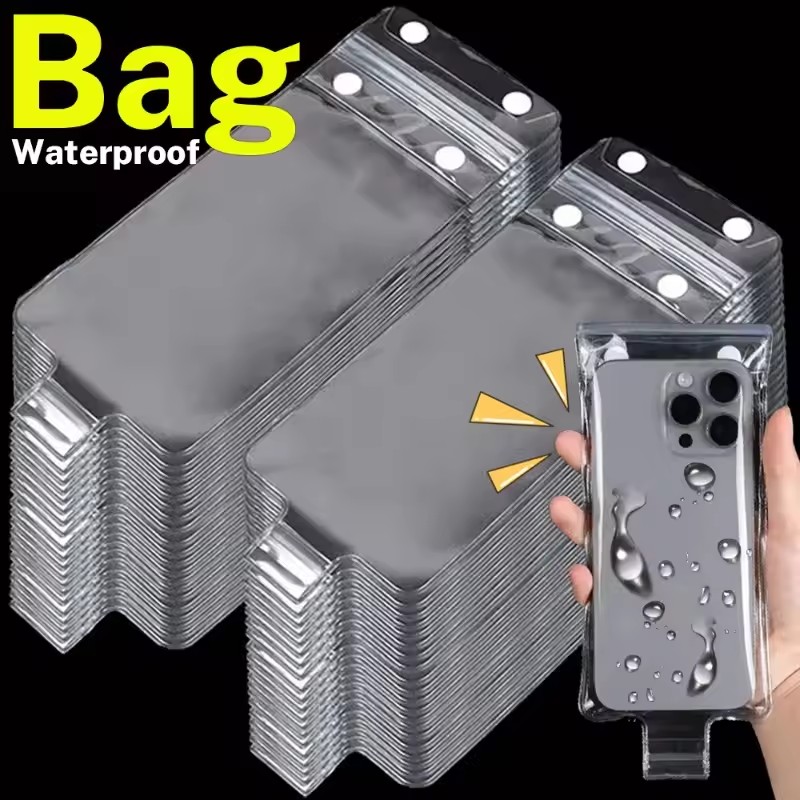 Fishing Boat Cover - 1-10PCS Fundas Transparentes Impermeables para Teléfono,