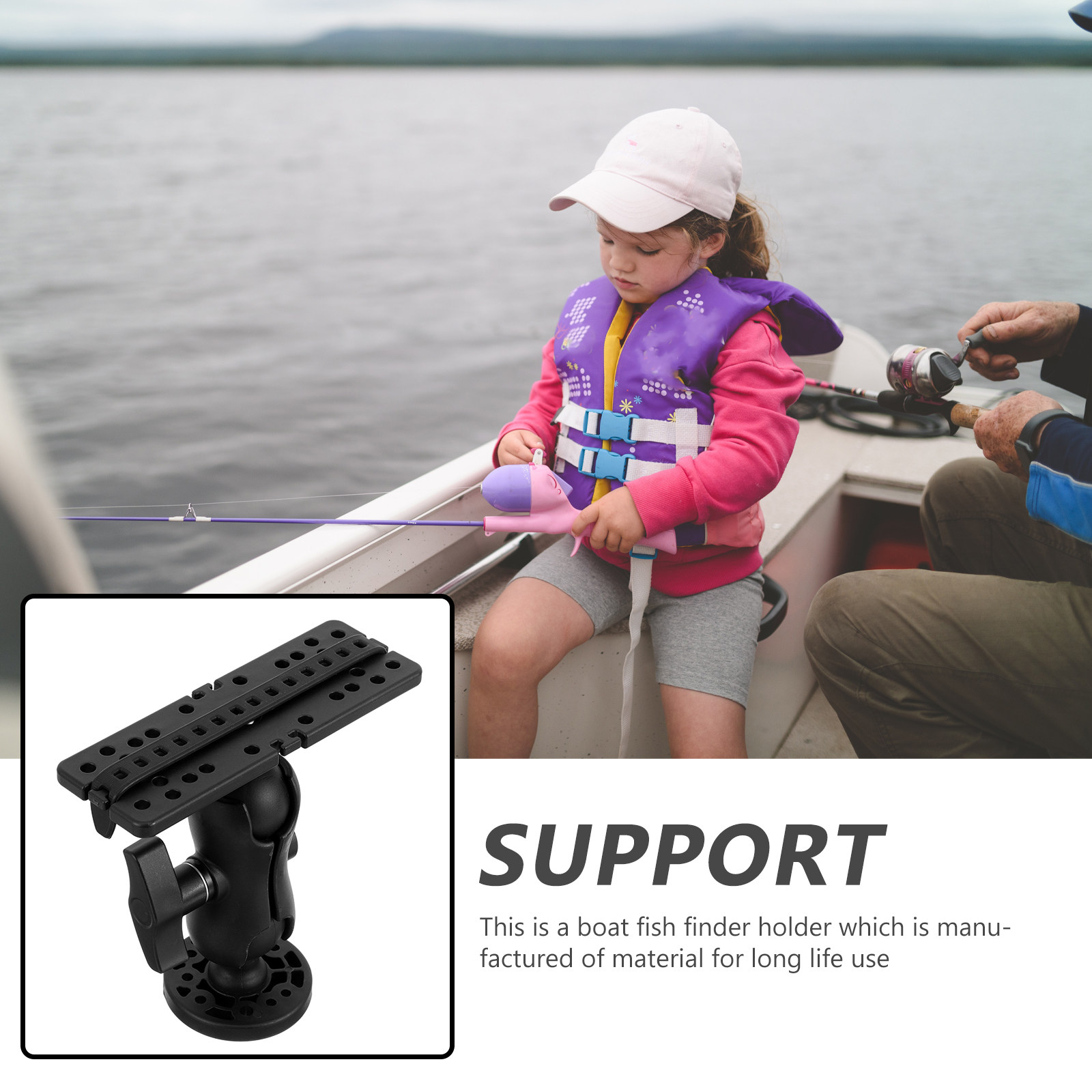 Soporte de Montaje Premium par - Fishing Boat Depth Finder reseña y precio