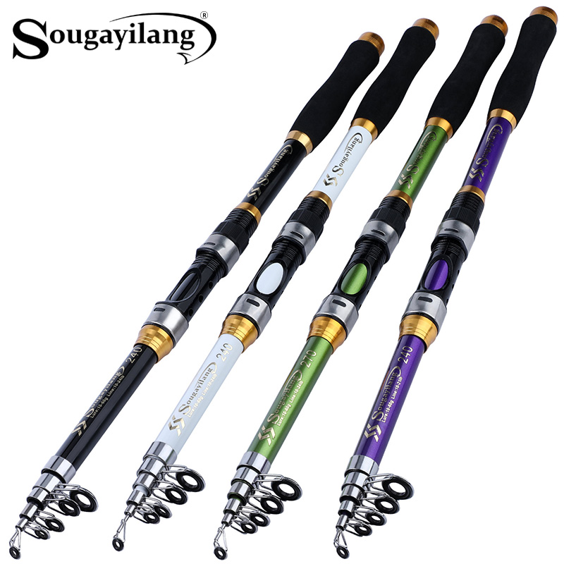 Sougayilang-Caña de Pescar Tel - Fishing Boat Fiberglass reseña y precio