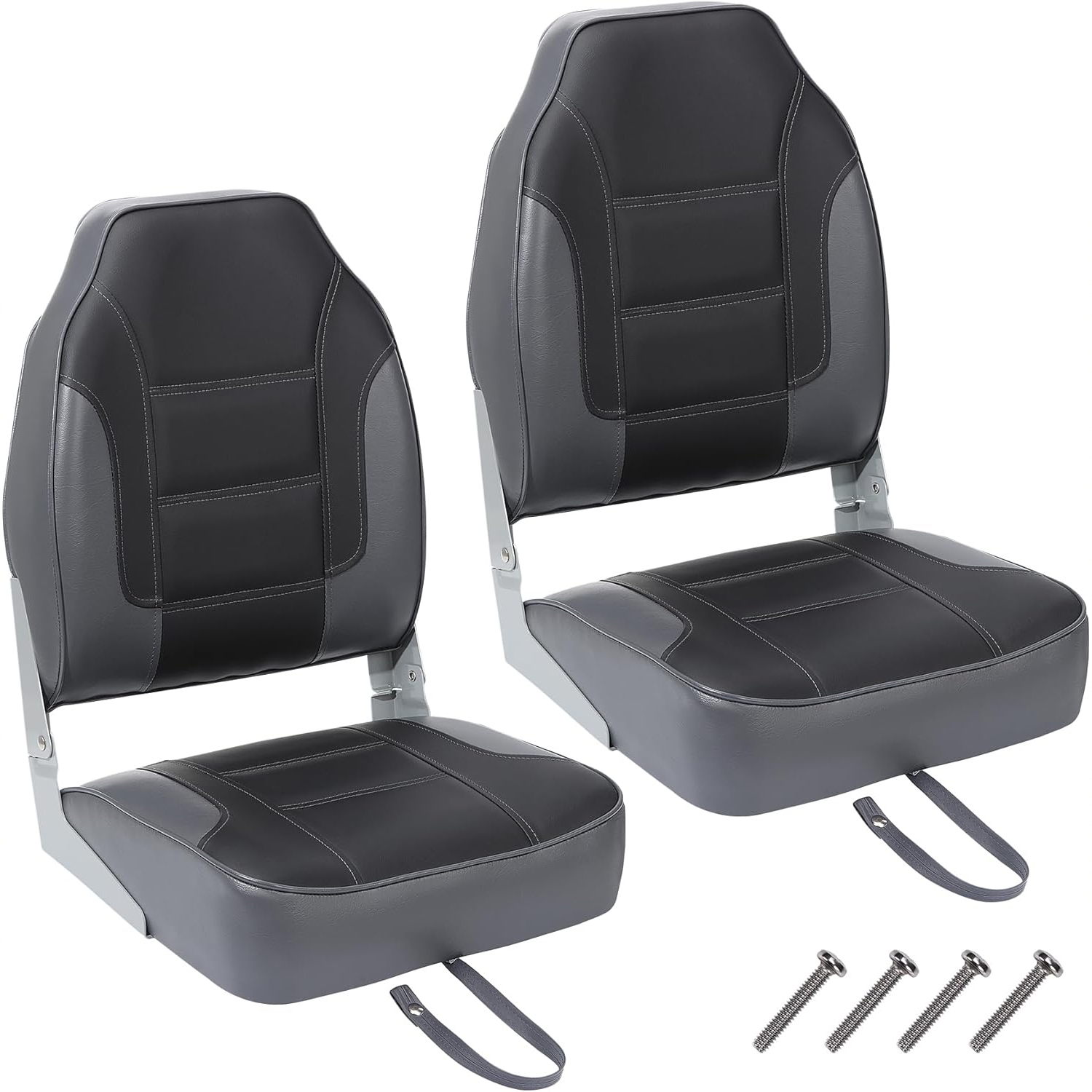 Paquete de 2 asientos plegable - Fishing Boat Seat reseña y precio